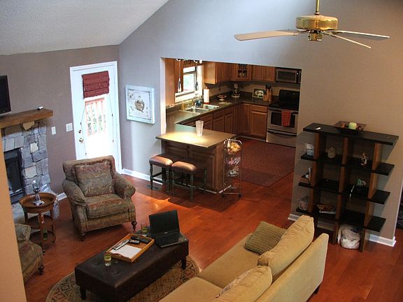 Vaulted Living Room