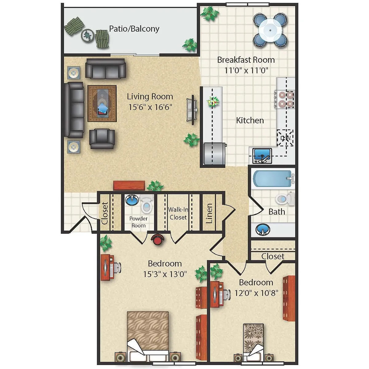 Floor plan Dutchess