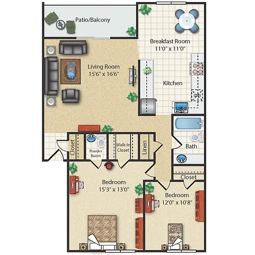 Floor plan Dutchess