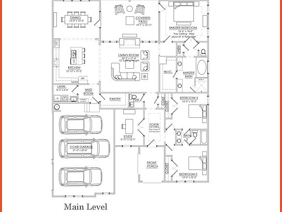 Healdsburg B Floor Plan