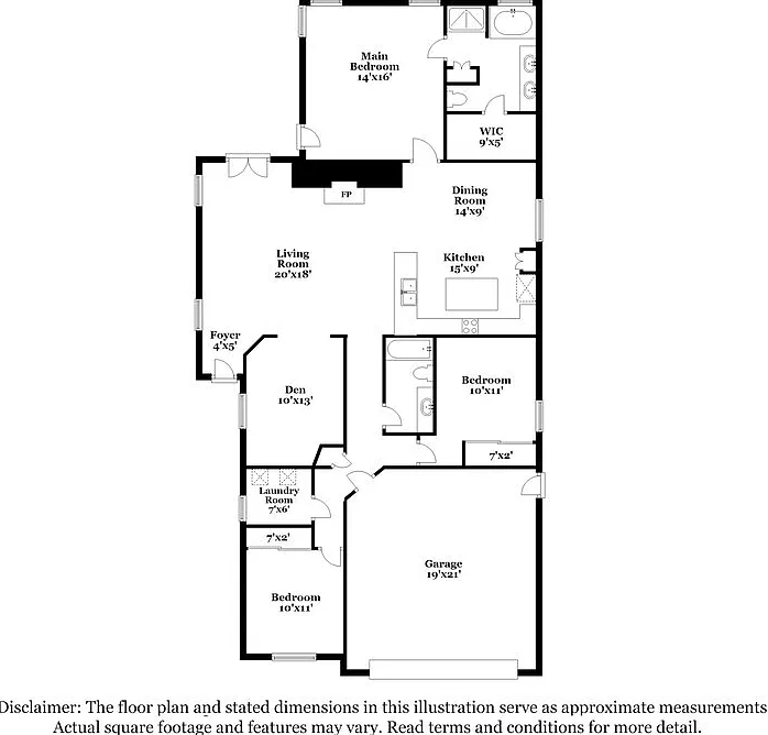 3 bed, 2.0 bath, 1673 sqft, $2,025 — Photo 2