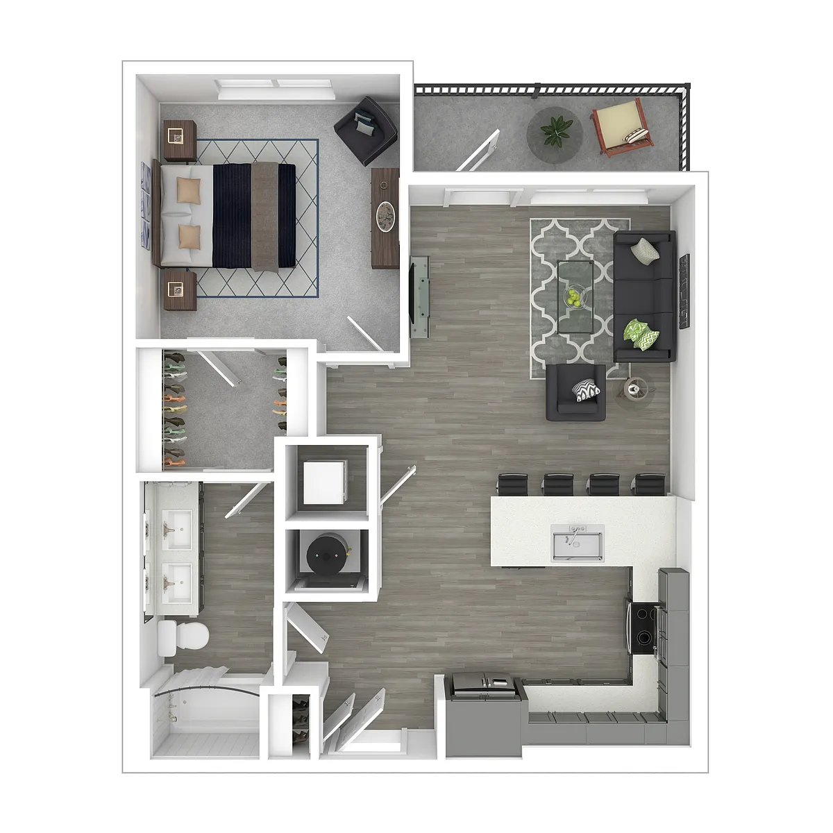 Floor plan A1 Calumet