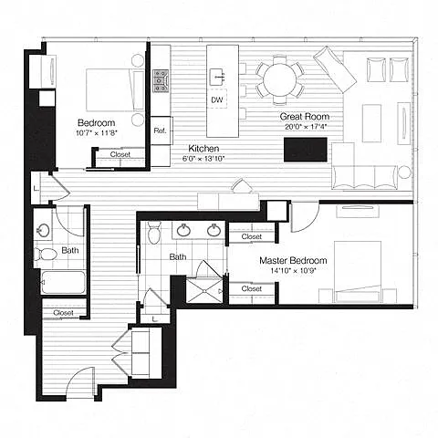 Floor plan Tower 08