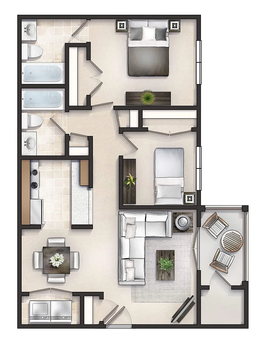 Floor plan The Arlington