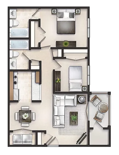 Floor plan The Arlington