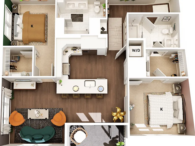 B4 floor plan The Boulevard a Broadstone Community