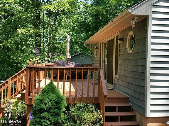newer deck and front steps