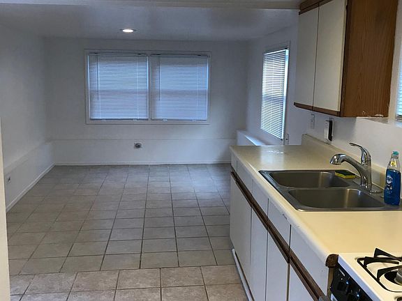 View from Kitchen into Living Room.