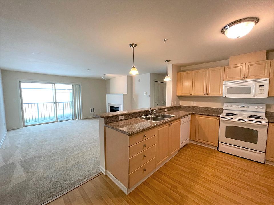 Spacious kitchen in our 2-bedroom apartment.