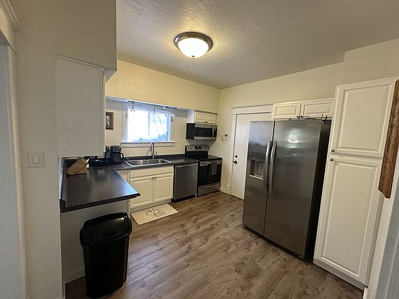 Kitchen on main level.