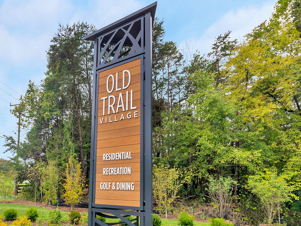 Old Trail Entrance Sign