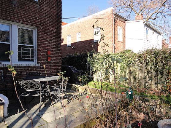 Shared rear patio
