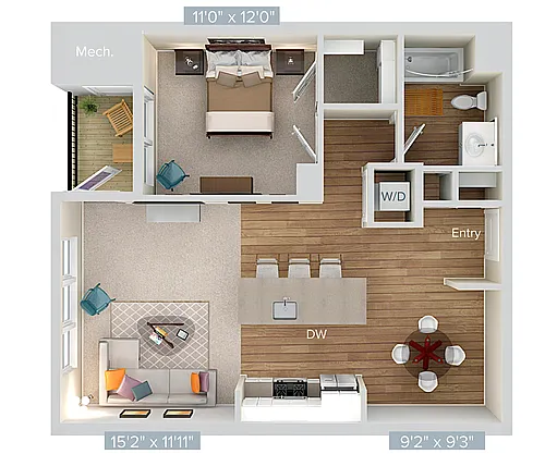 Floor plan A6-sc2-825