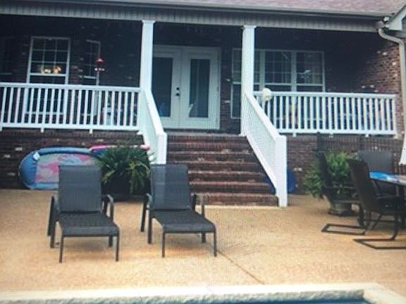 Back patio