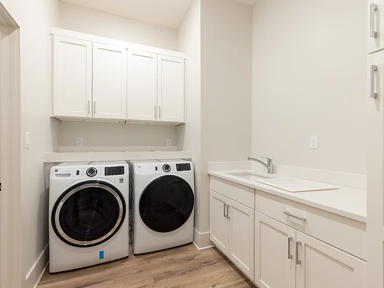 Laundry room.