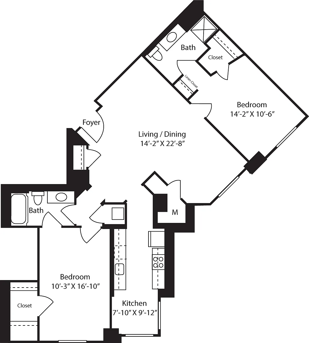 Floor plan Congressional