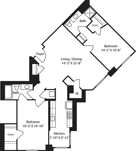 Floor plan Congressional