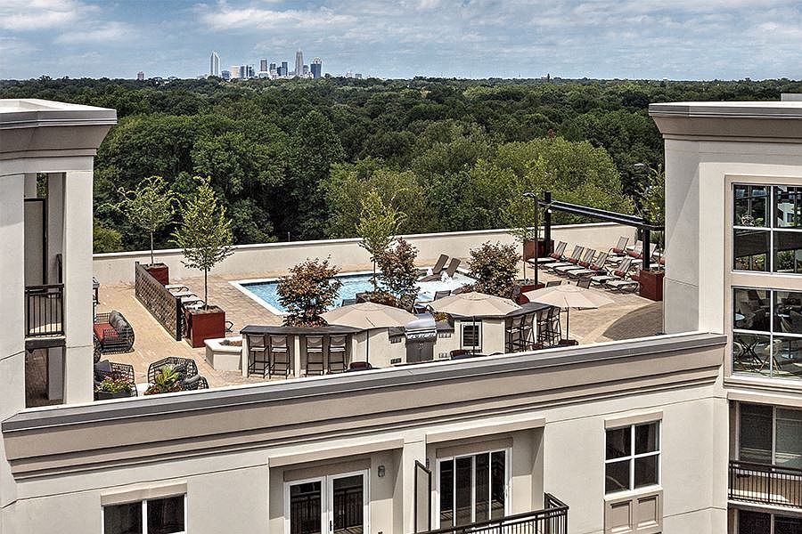 Located in the heart of SouthPark with views of Uptown