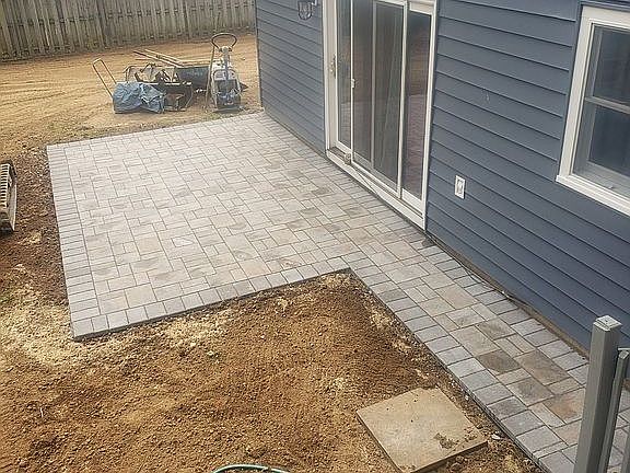 Paver patio 