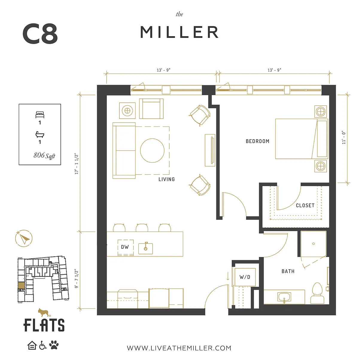 Floor plan C8