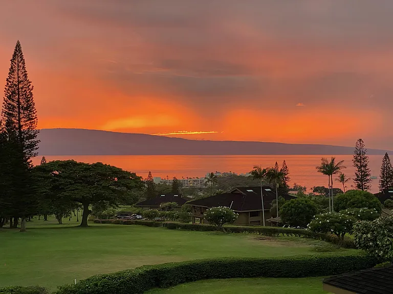 Sunset from the Lanai