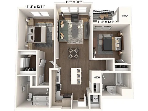 Floor plan BM08-A
