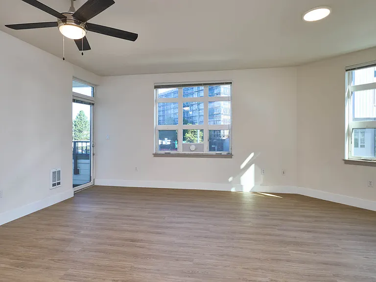 Living Room with Balcony and Hard Surface Flooring