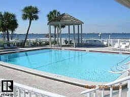 Pool overlooking Boca Ciega Bay