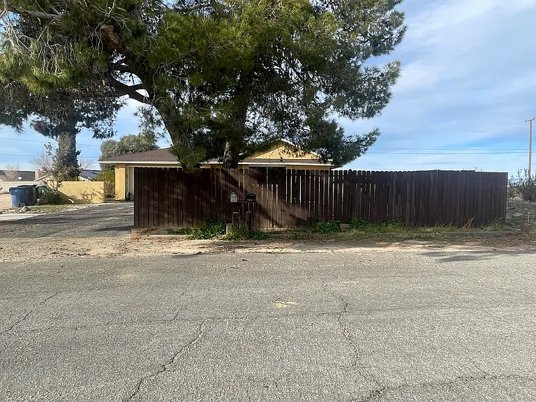 Front of Fence