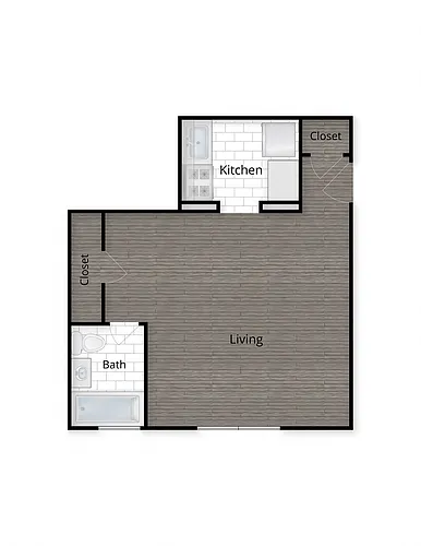 Floor plan Studio