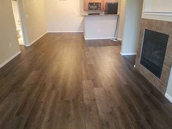 New Wood Laminate Floors Installed August 20, 2018. New carp