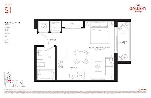 Floor plan S1
