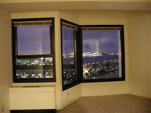 Living room view night