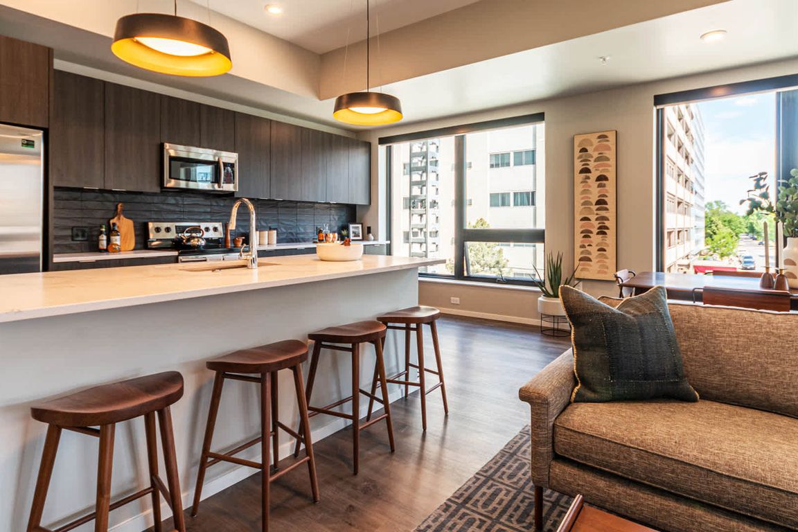 Kitchen with Stainless Steel Appliances