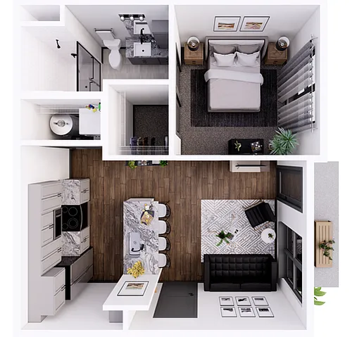 Floor plan Tillmore-1A