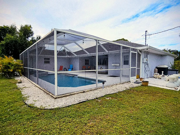Pool area