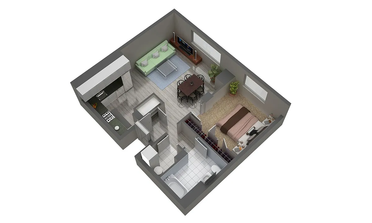 Floor plan A1RP