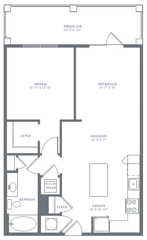 Floor plan A2