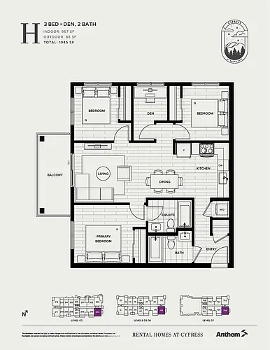 Floor plan 504