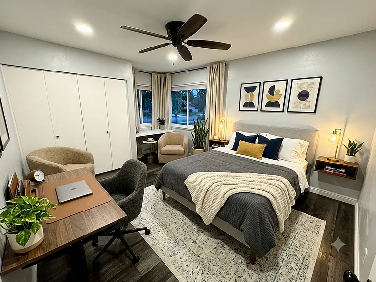 Bedroom 2 - Virtually Furnished