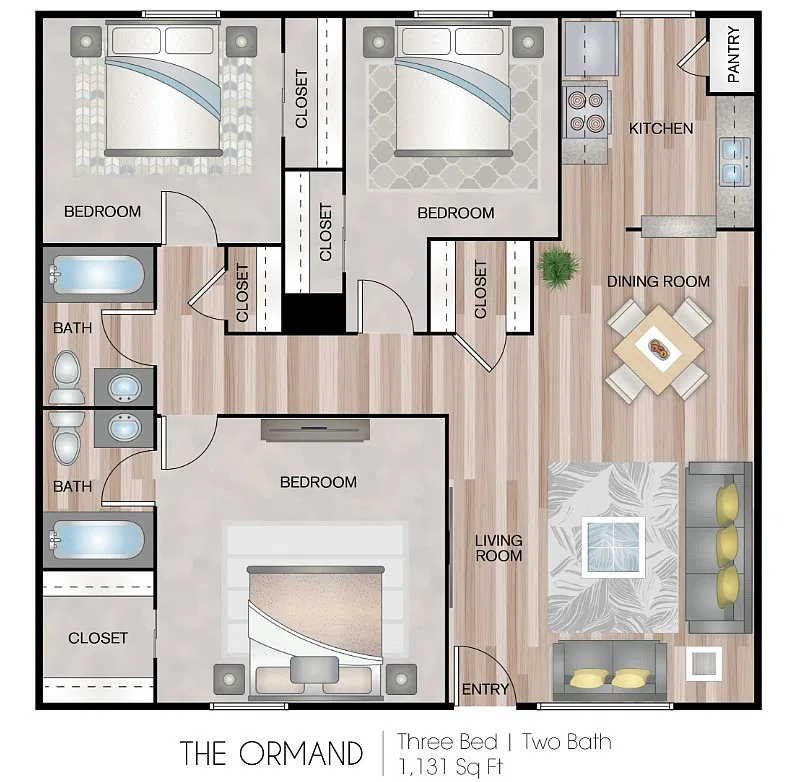 Floor plan Ormand