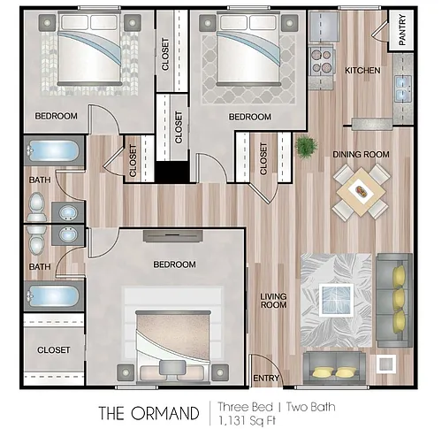 Floor plan Ormand