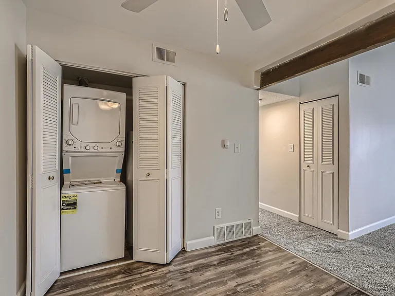 In-Unit Washer and Dryer at Hilltop View Apartments