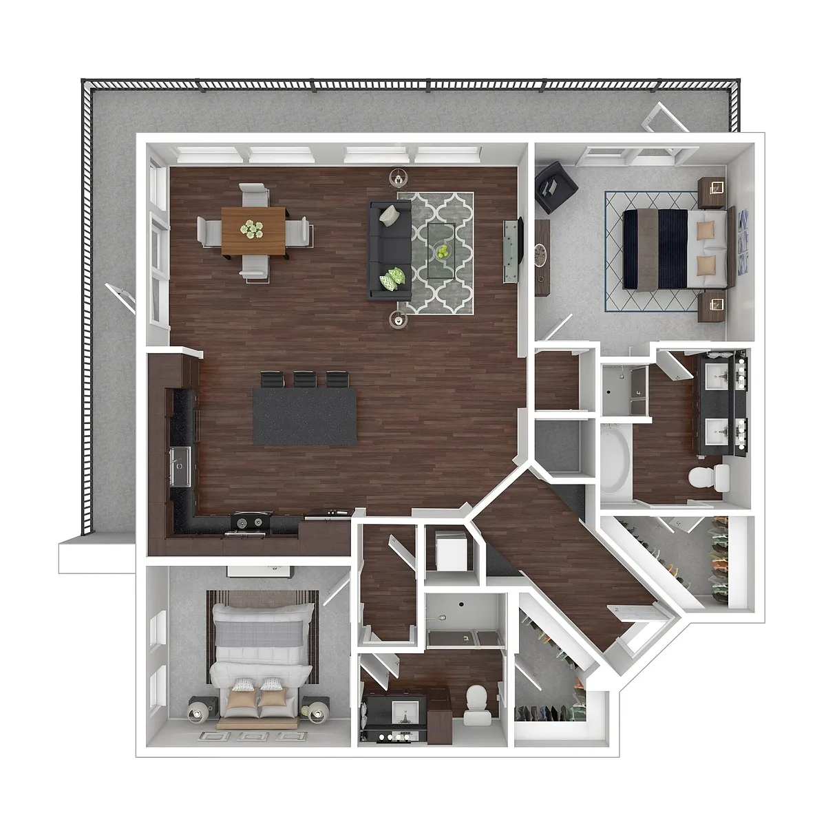 Floor plan B4