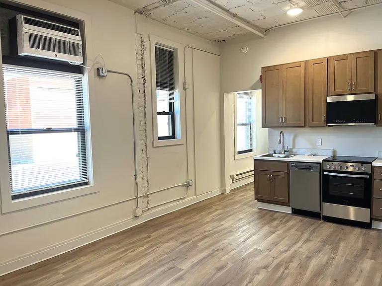 Unit 201 Living Room & Kitchen