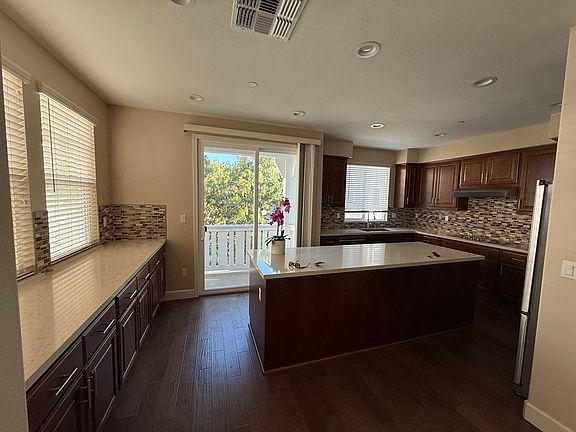kitchen with balcony