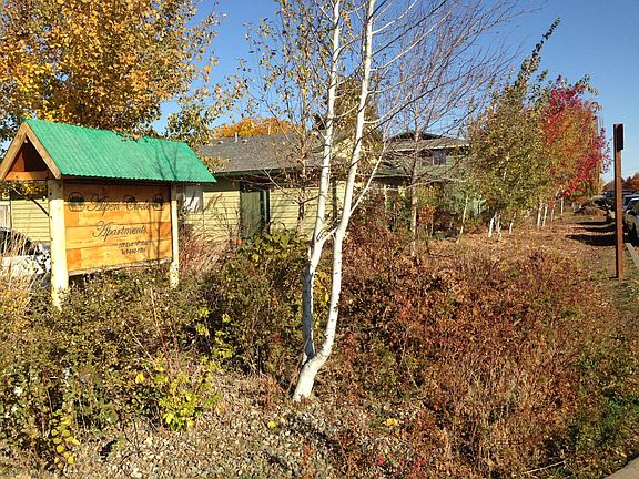 The complex sits on almost three acres and is heavily planted with native trees and shrubs. Much shade is provided by the large trees.