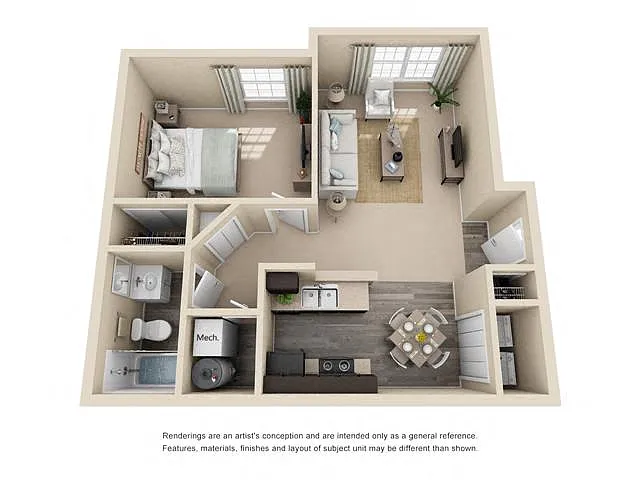Floor plan 1D Renovation 2