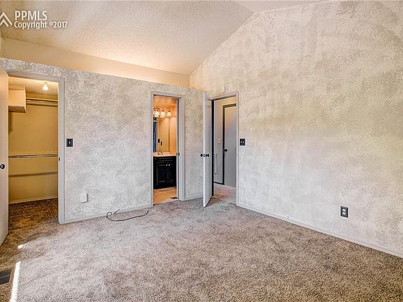 Master Bedroom With Walk In Closet