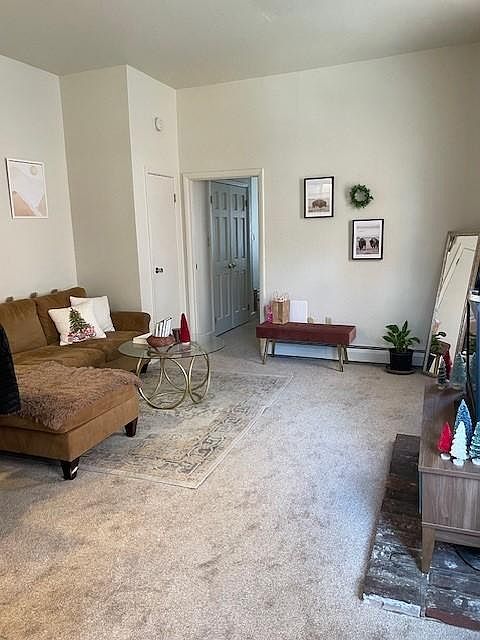 Living room with large windows and a lot of natural light